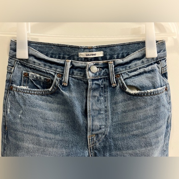 GRLFRND Karolina High-Rise Crop Jeans Size 26 - Picture 3 of 13